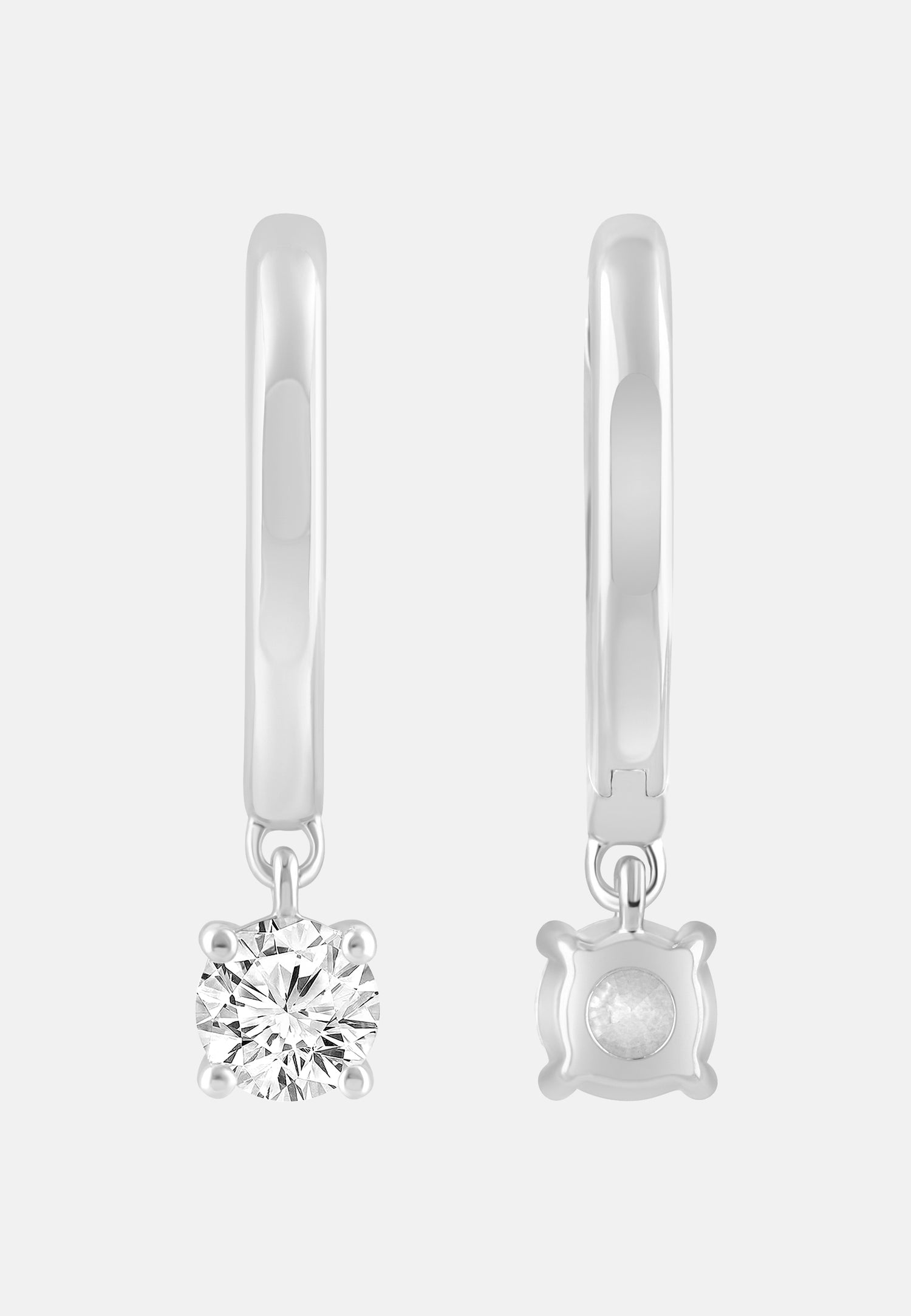 ETHISHER DIAMANTEN Earrings Silver