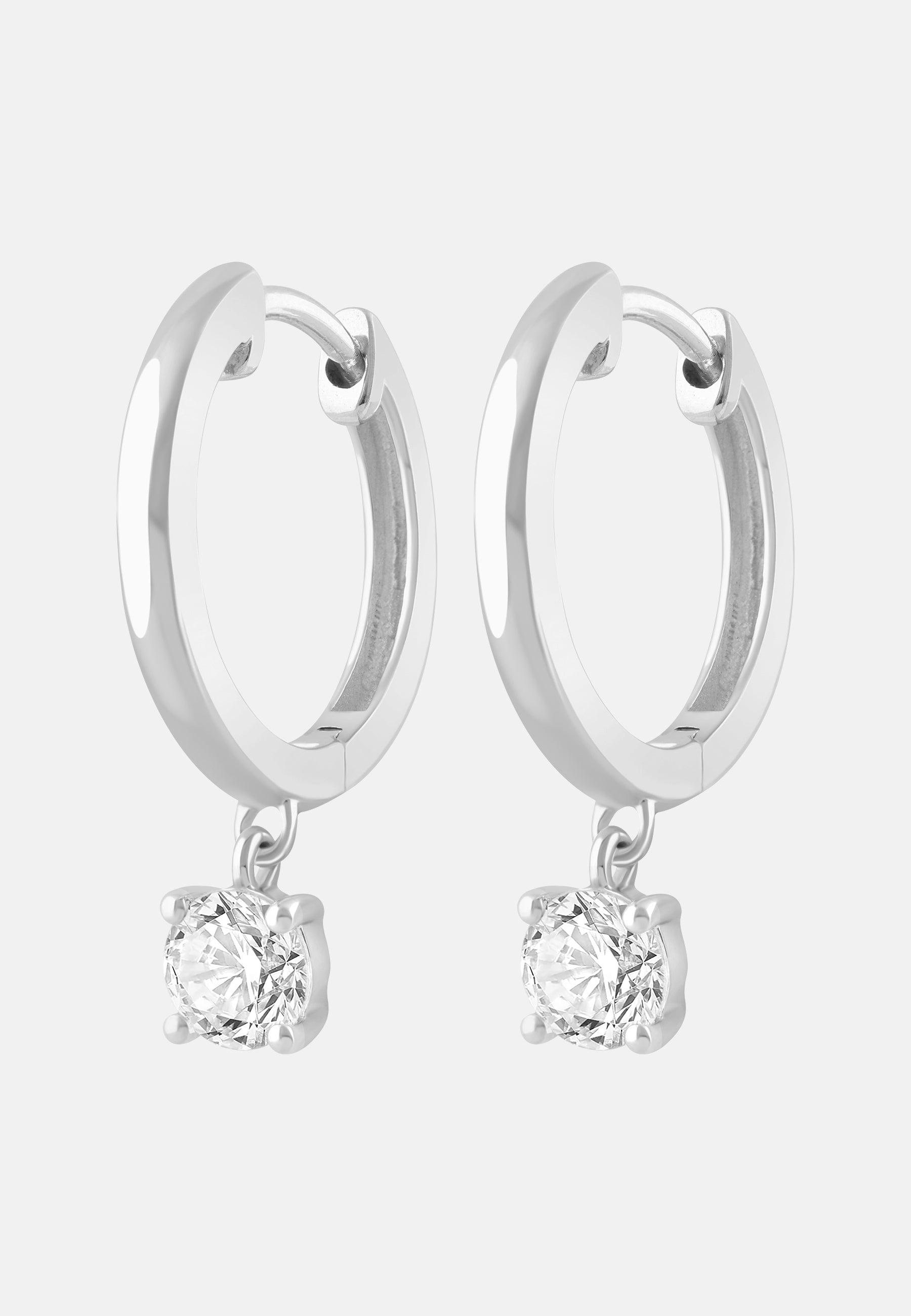 ETHISHER DIAMANTEN Earrings Silver