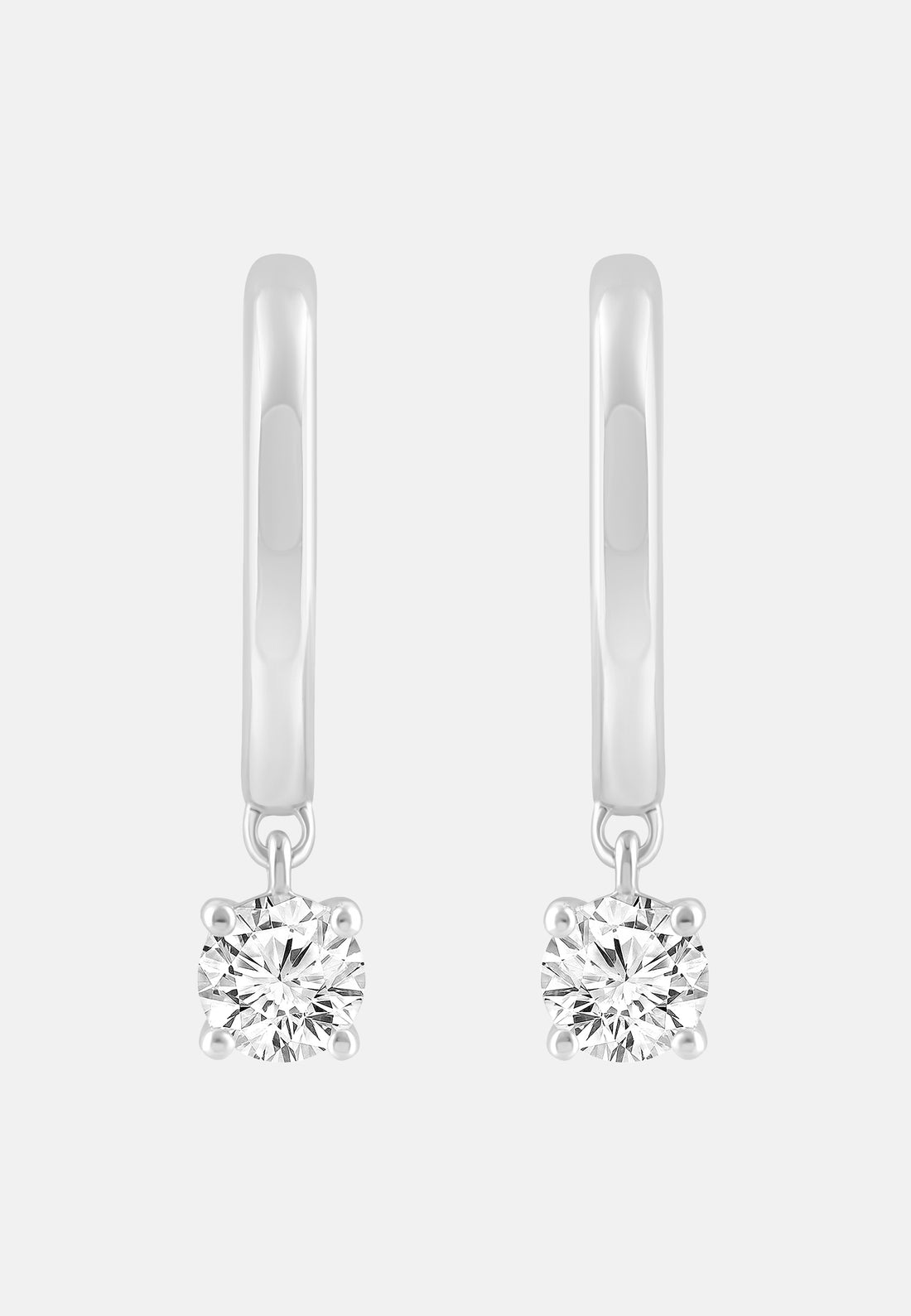 ETHISHER DIAMANTEN Earrings Silver
