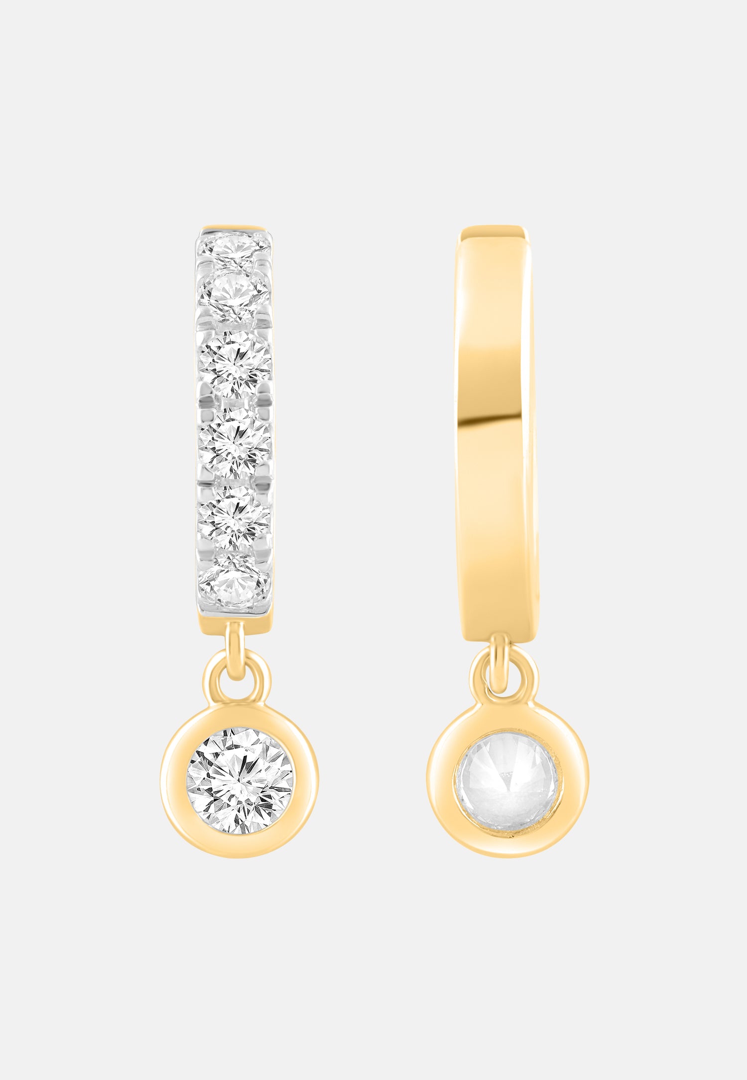 ETHISHER DIAMANTEN Earrings Yellow gold