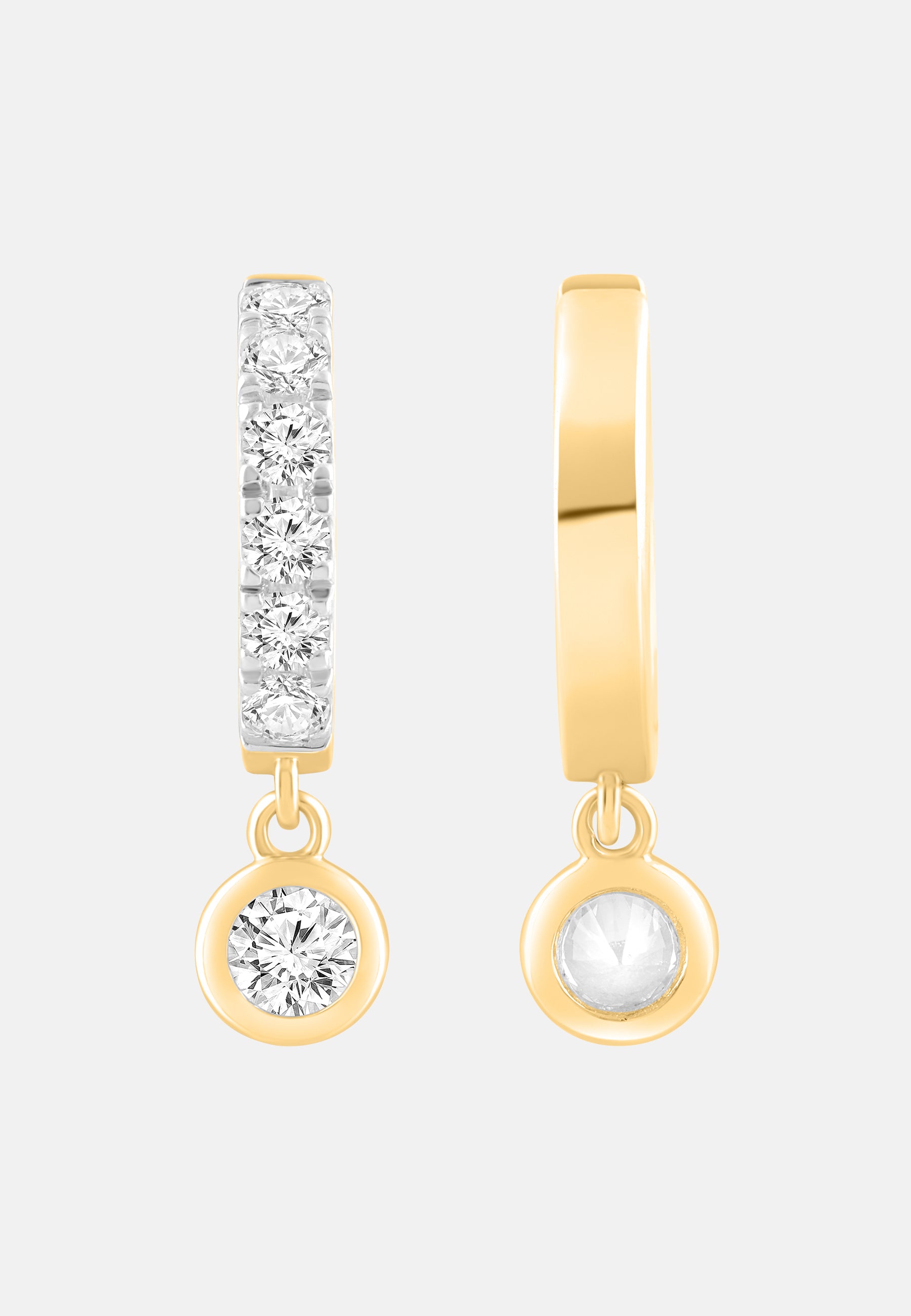 ETHISHER DIAMANTEN Earrings Yellow gold