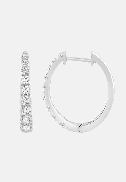 ETHISHER DIAMANTEN Earrings Silver