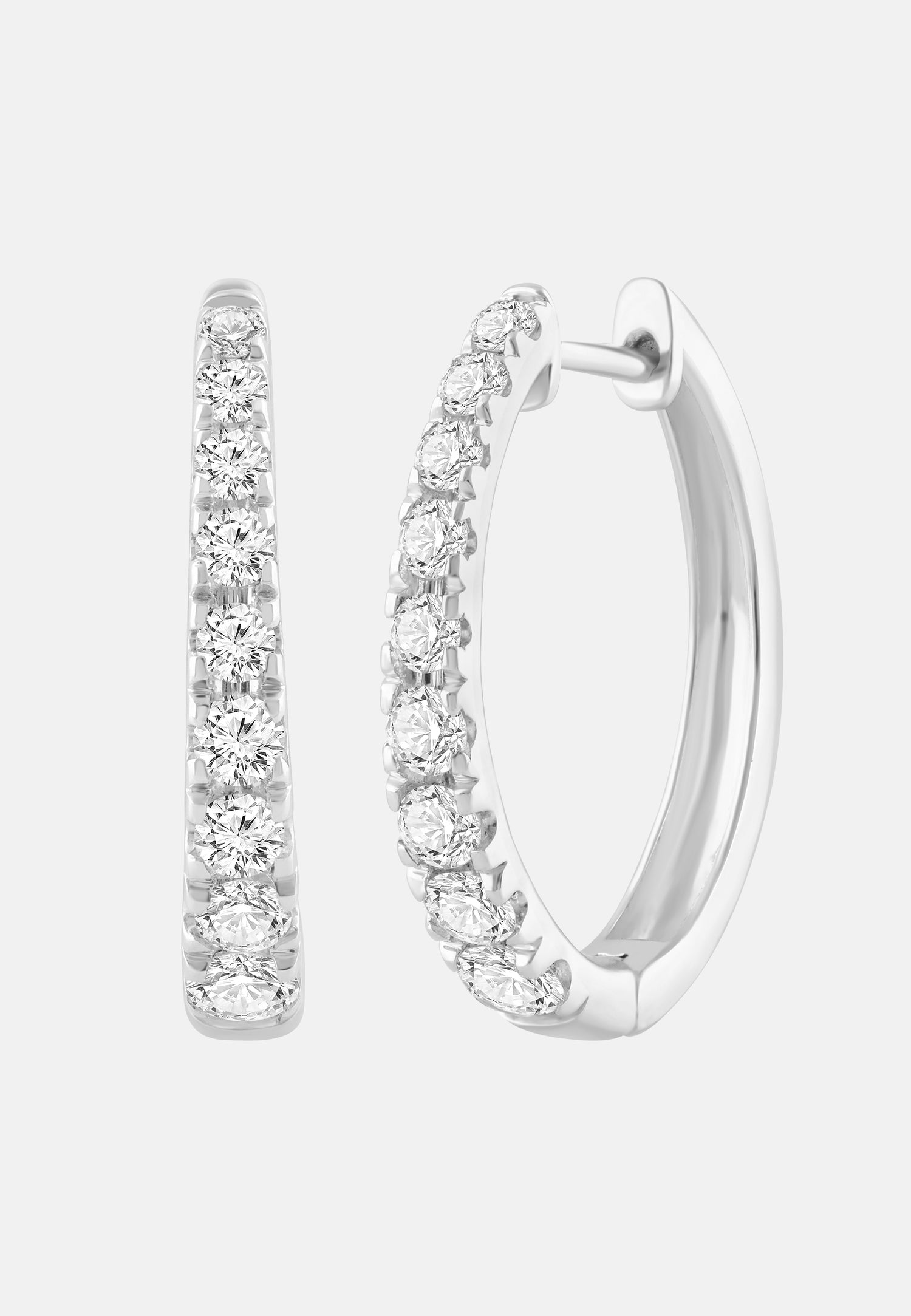 ETHISHER DIAMANTEN Earrings Silver