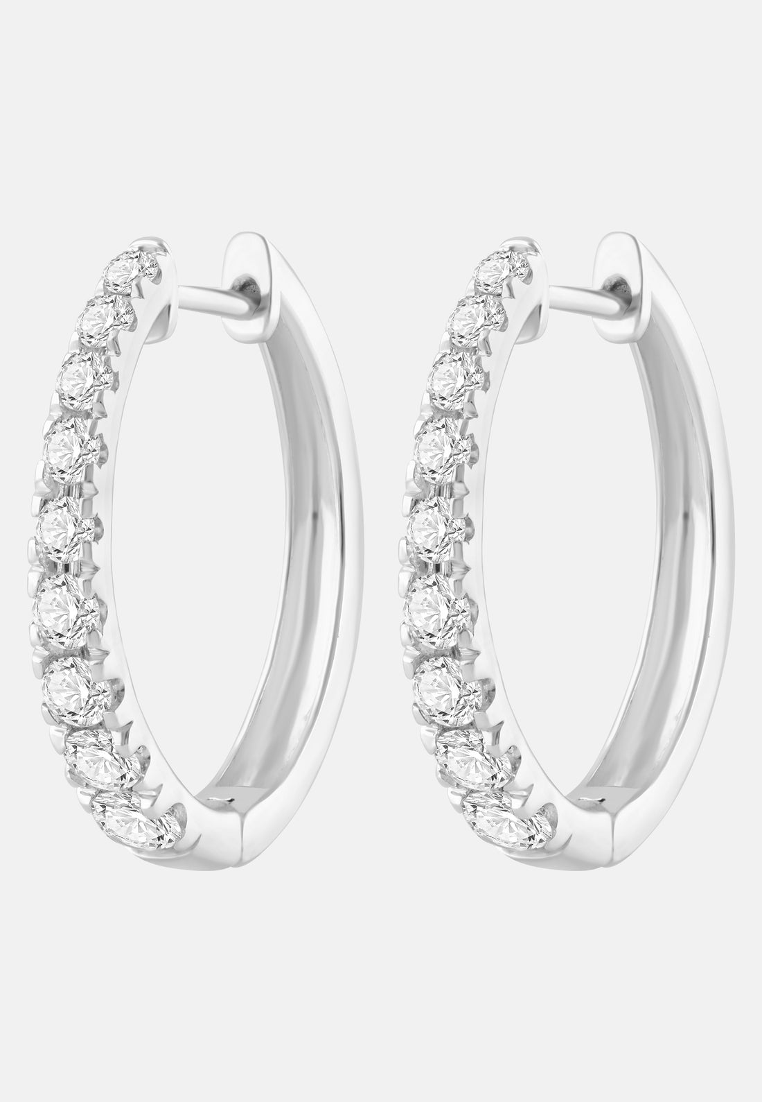 ETHISHER DIAMANTEN Earrings Silver