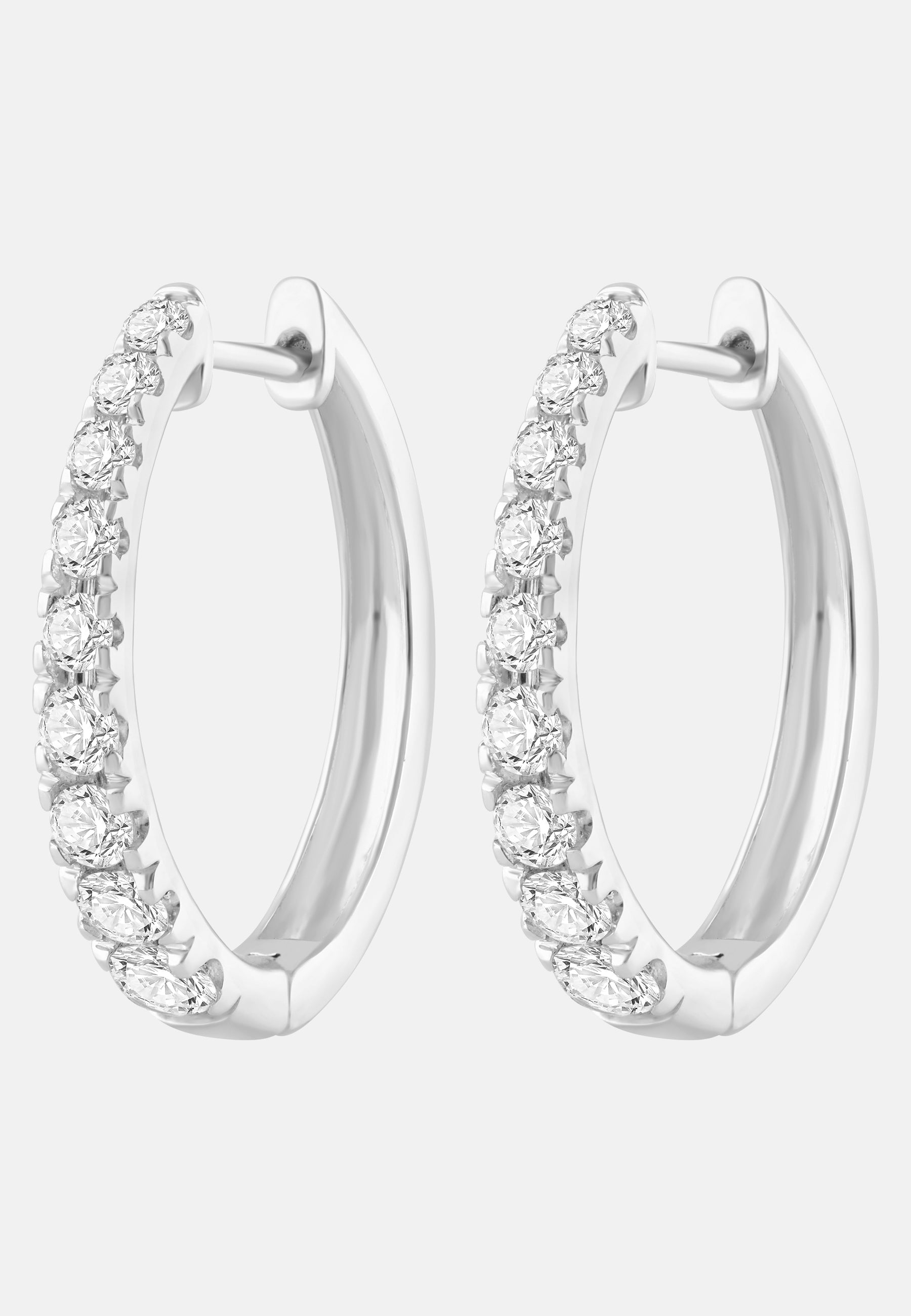 ETHISHER DIAMANTEN Earrings Silver