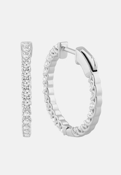 ETHISHER DIAMANTEN Earrings Silver