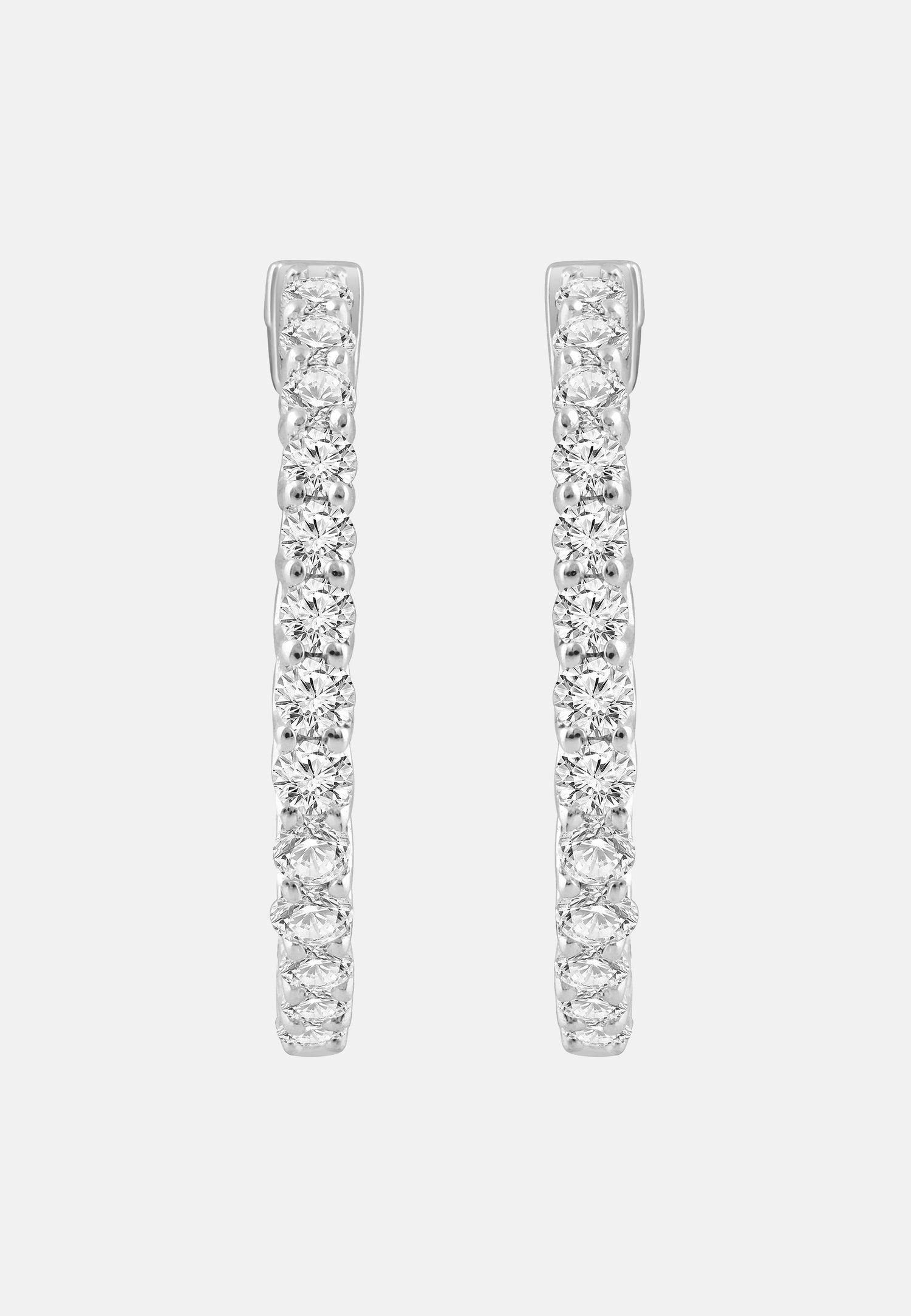 ETHISHER DIAMANTEN Earrings Silver