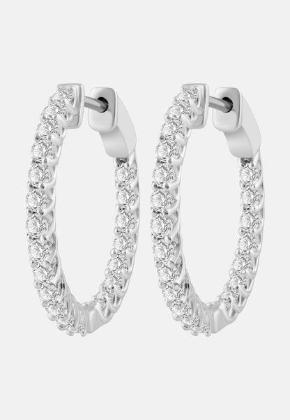 ETHISHER DIAMANTEN Earrings Silver