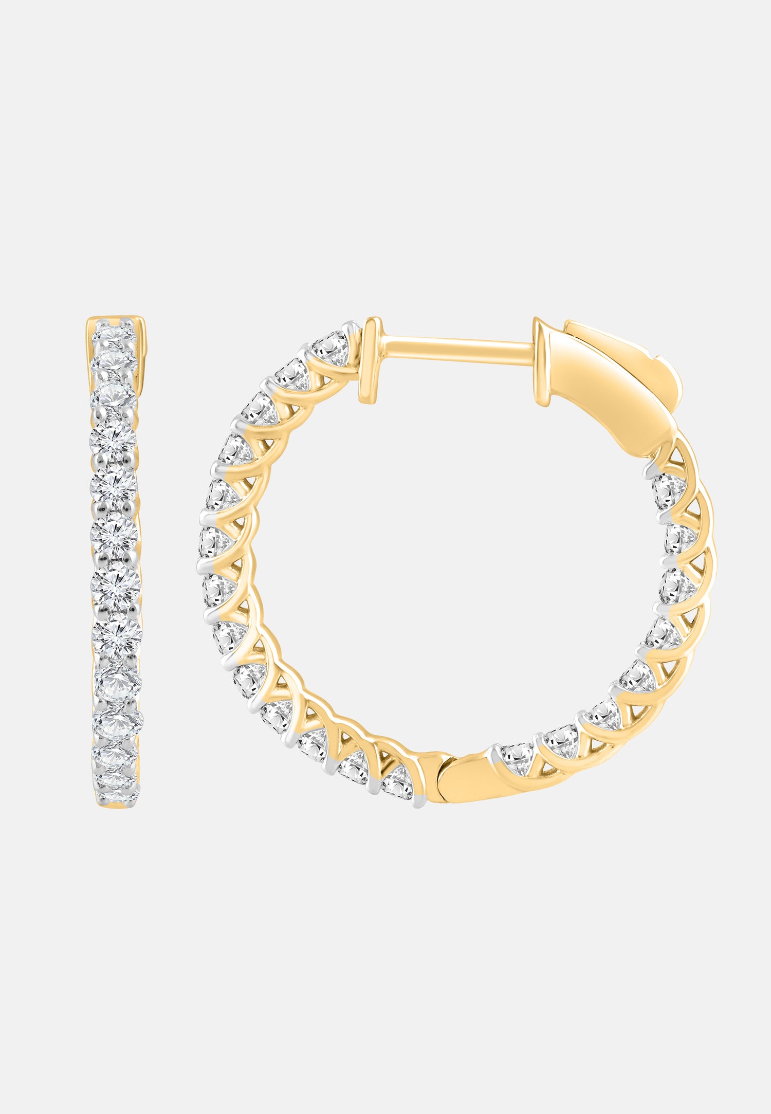 ETHISHER DIAMANTEN Earrings Gold
