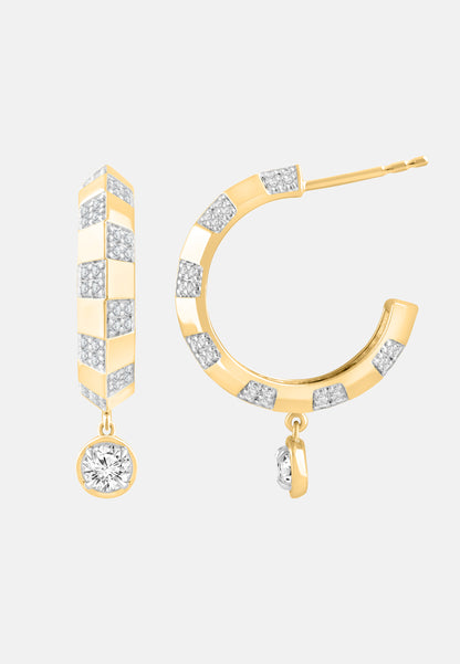 ETHISHER DIAMANTEN Earrings Yellow gold