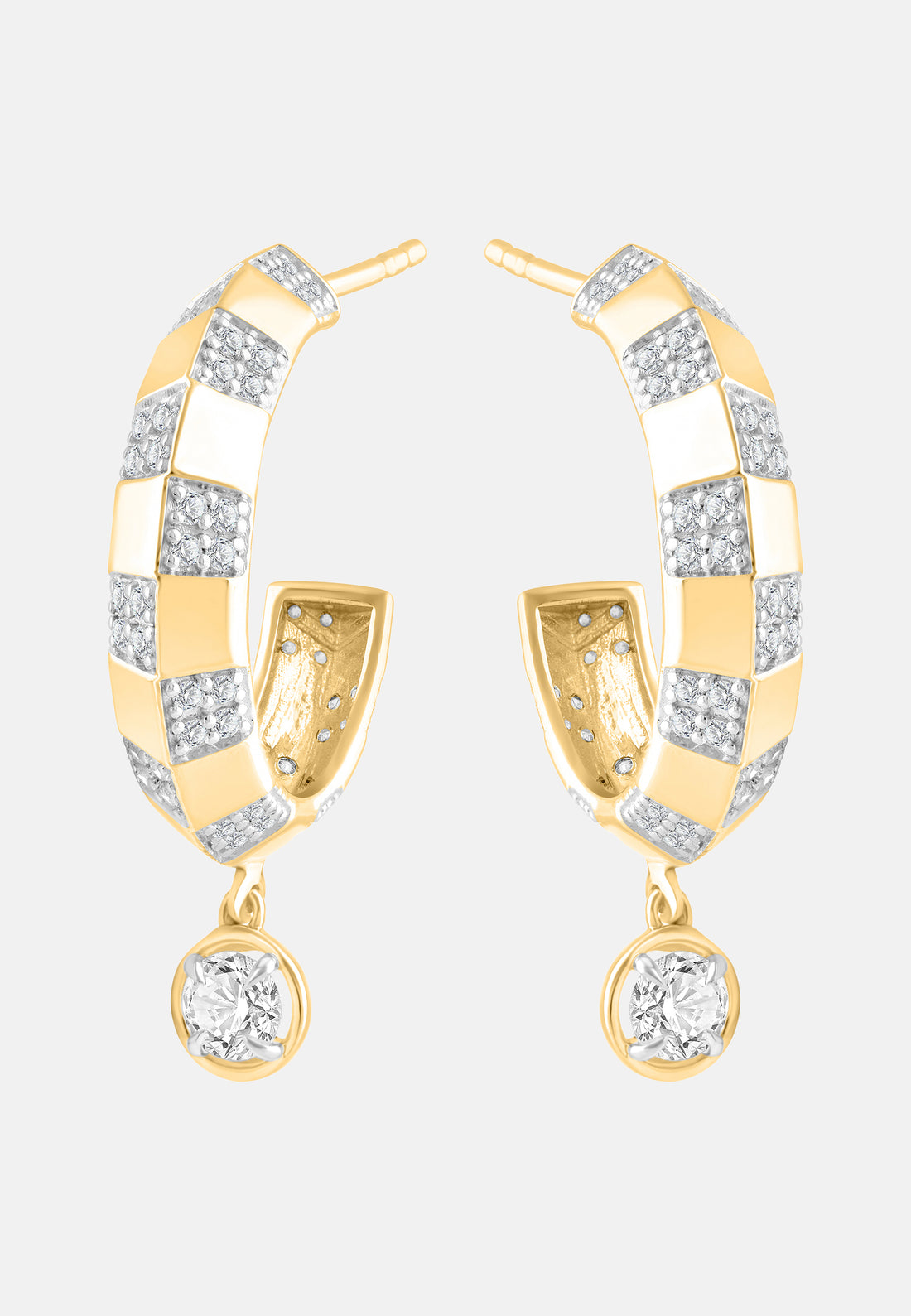 ETHISHER DIAMANTEN Earrings Yellow gold