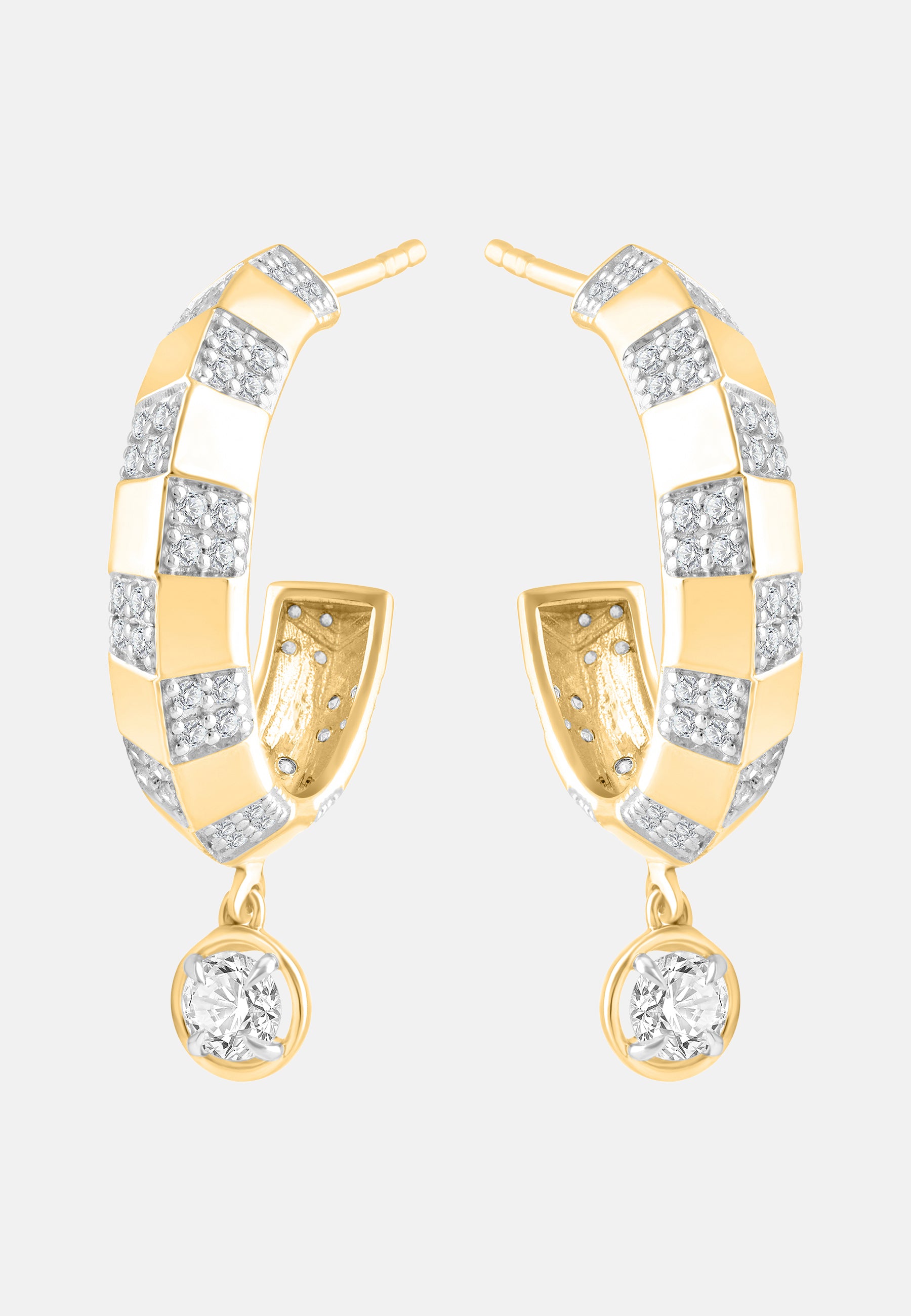 ETHISHER DIAMANTEN Earrings Yellow gold