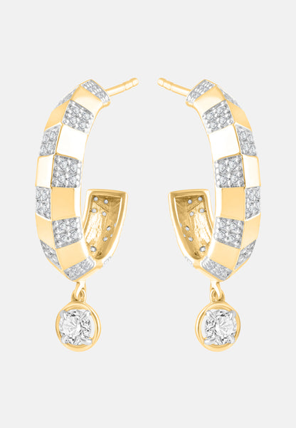 ETHISHER DIAMANTEN Earrings Yellow gold