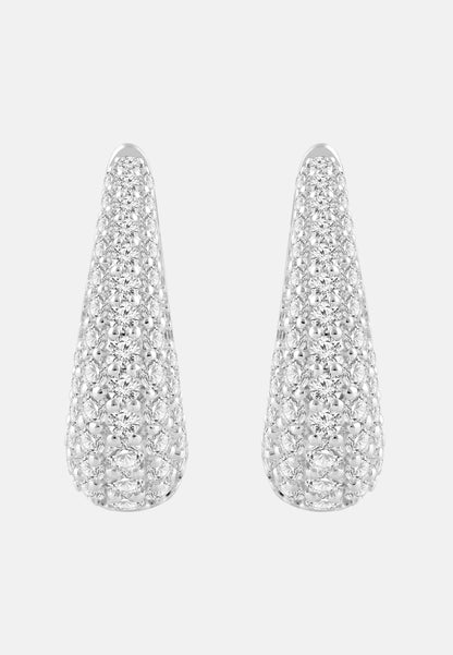 ETHISHER DIAMANTEN Earrings Silver
