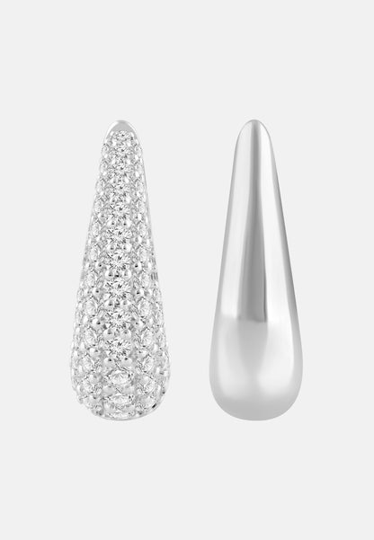 ETHISHER DIAMANTEN Earrings Silver
