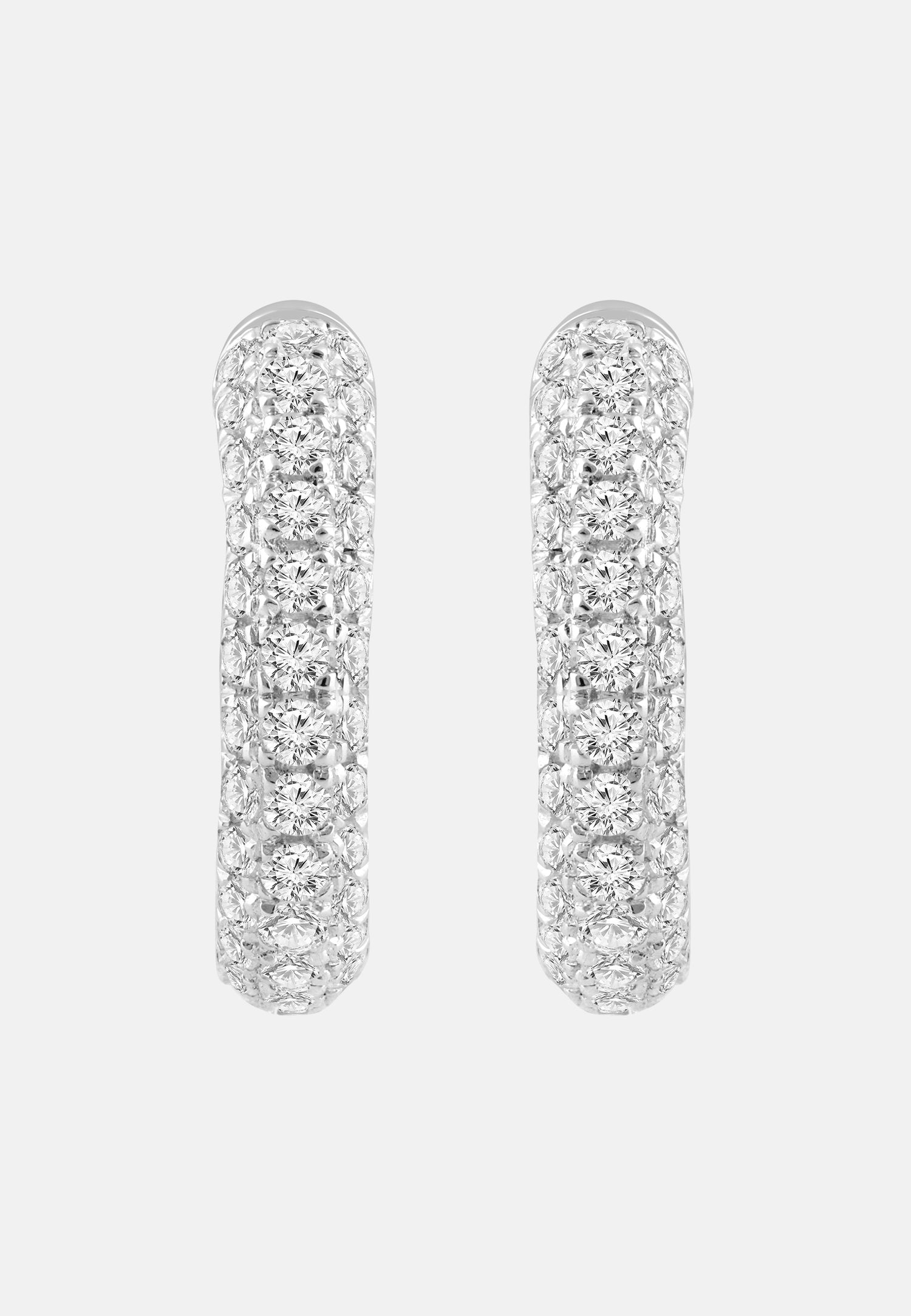 ETHISHER DIAMANTEN Earrings Silver