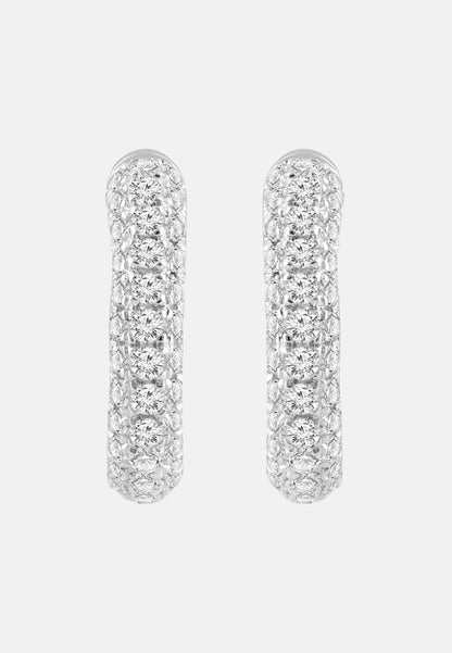 ETHISHER DIAMANTEN Earrings Silver