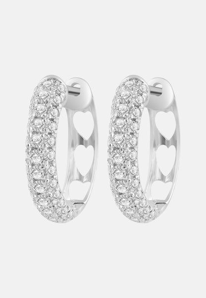 ETHISHER DIAMANTEN Earrings Silver