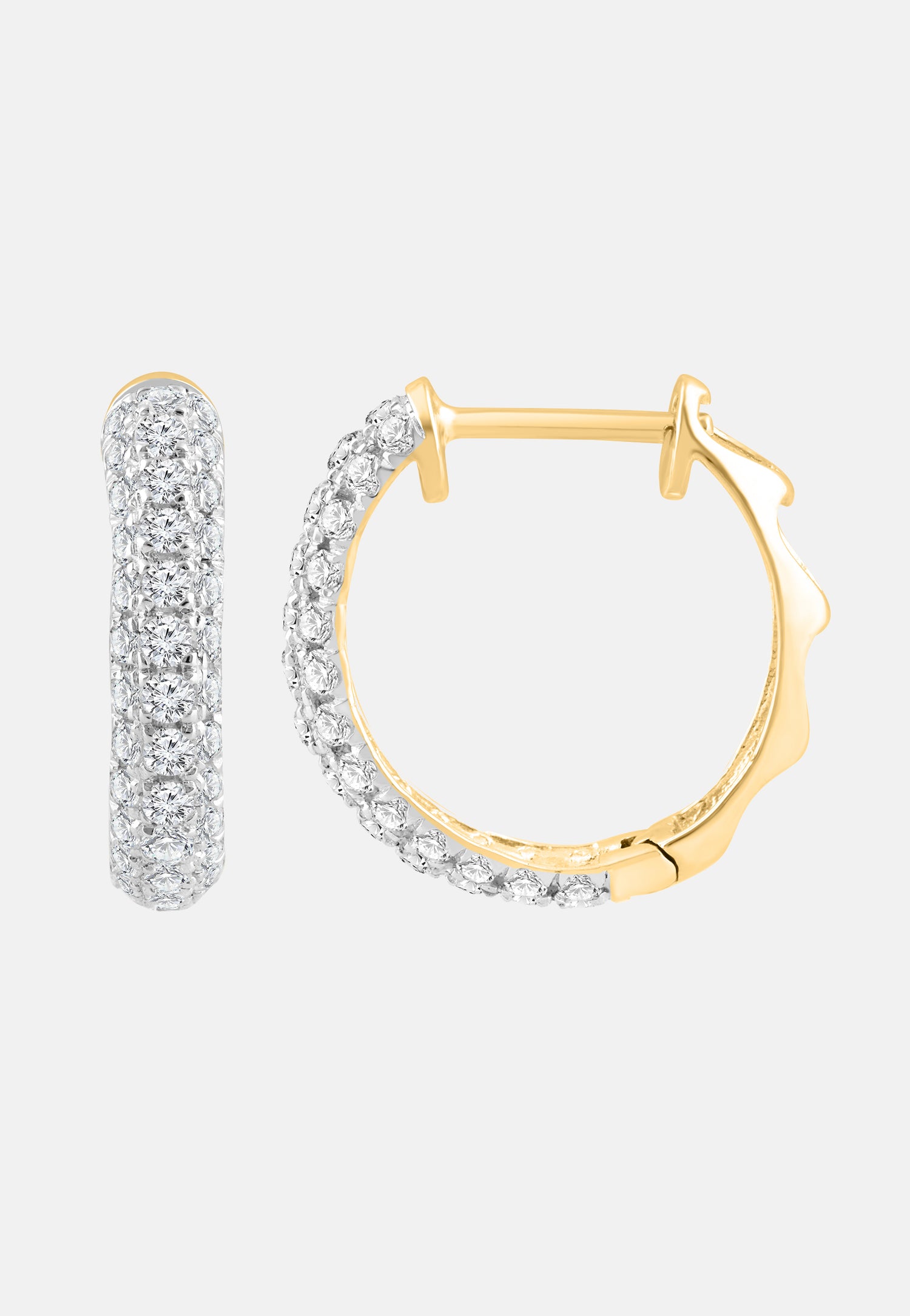 ETHISHER DIAMANTEN Earrings Yellow gold