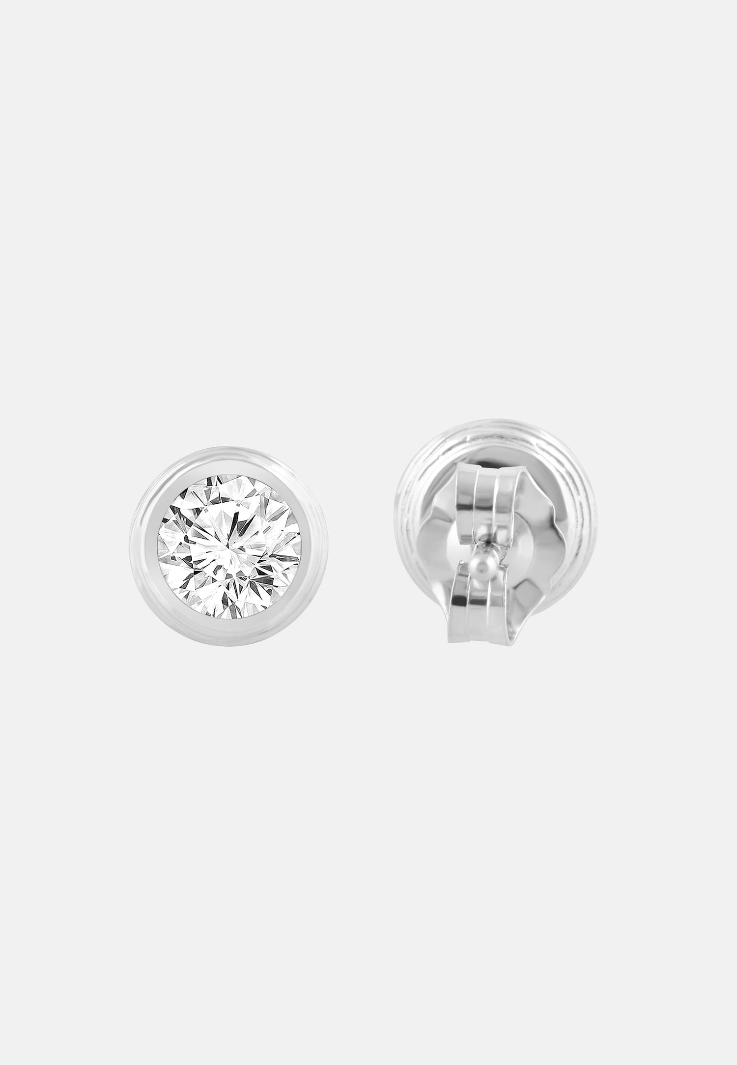 ETHISHER DIAMANTEN Earrings Silver
