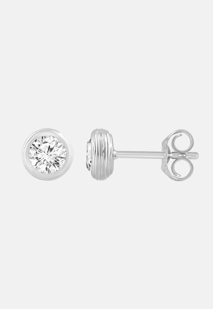 ETHISHER DIAMANTEN Earrings Silver