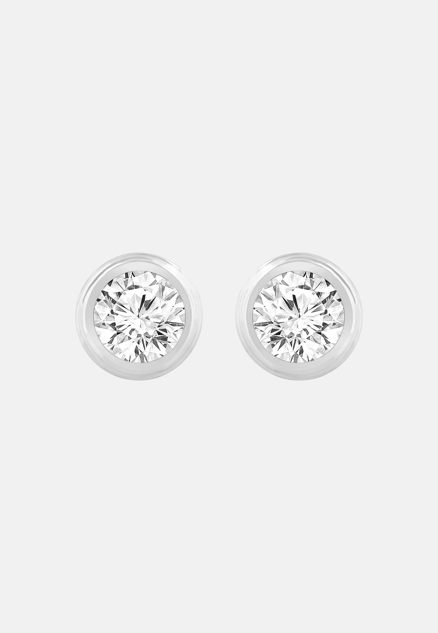 ETHISHER DIAMANTEN Earrings Silver
