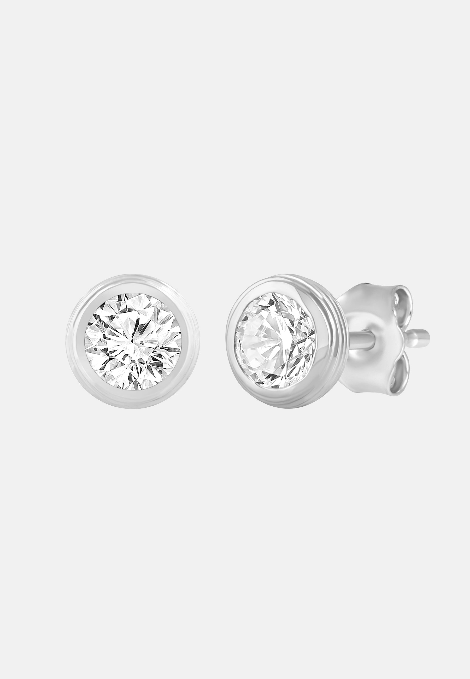 ETHISHER DIAMANTEN Earrings Silver