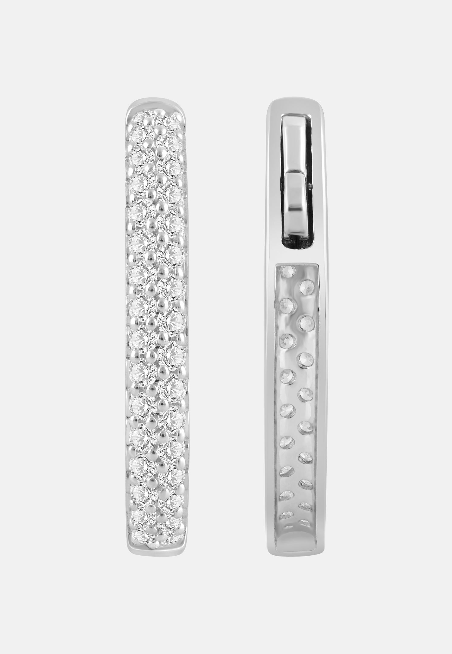 ETHISHER DIAMANTEN Earrings Silver