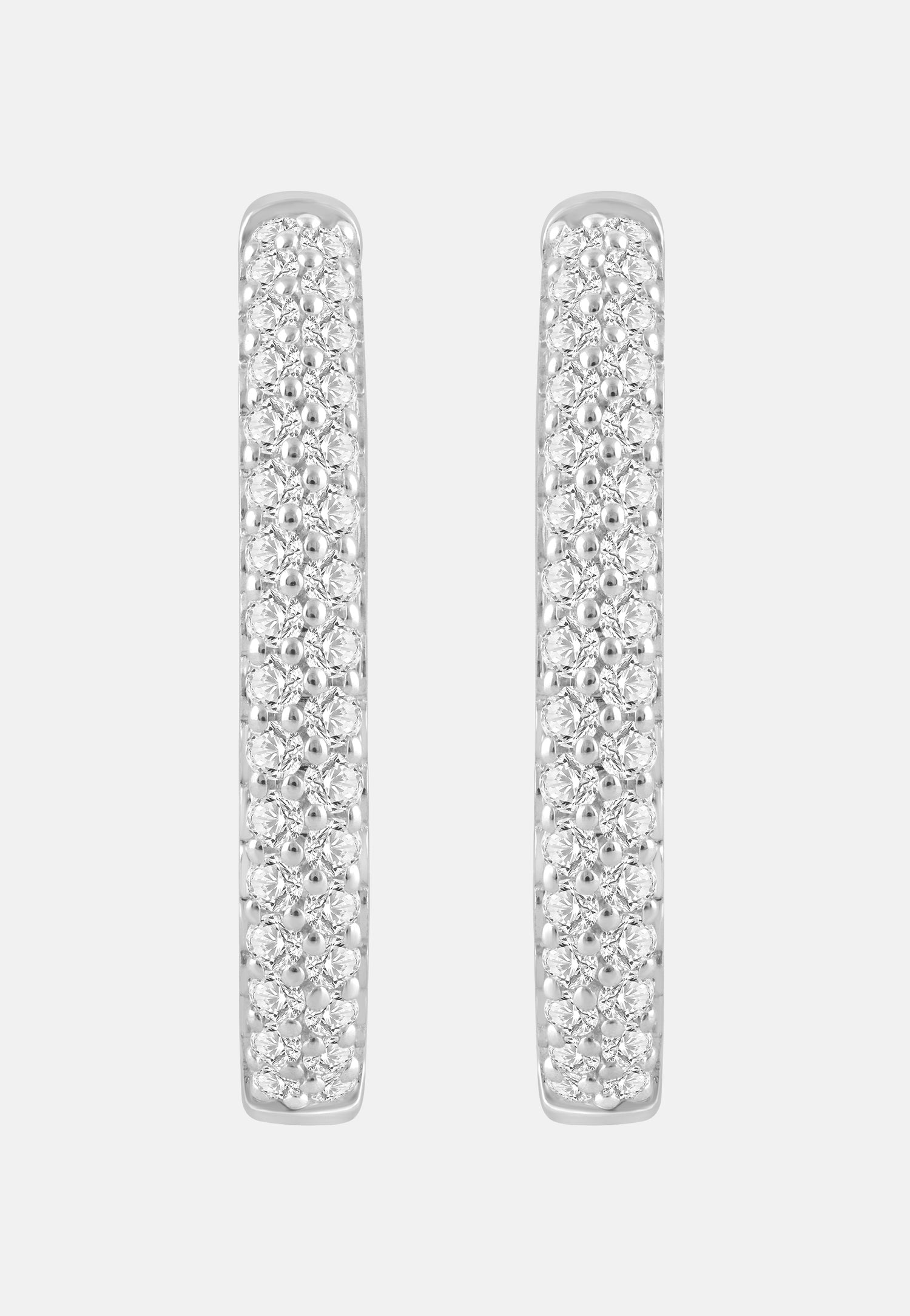 ETHISHER DIAMANTEN Earrings Silver