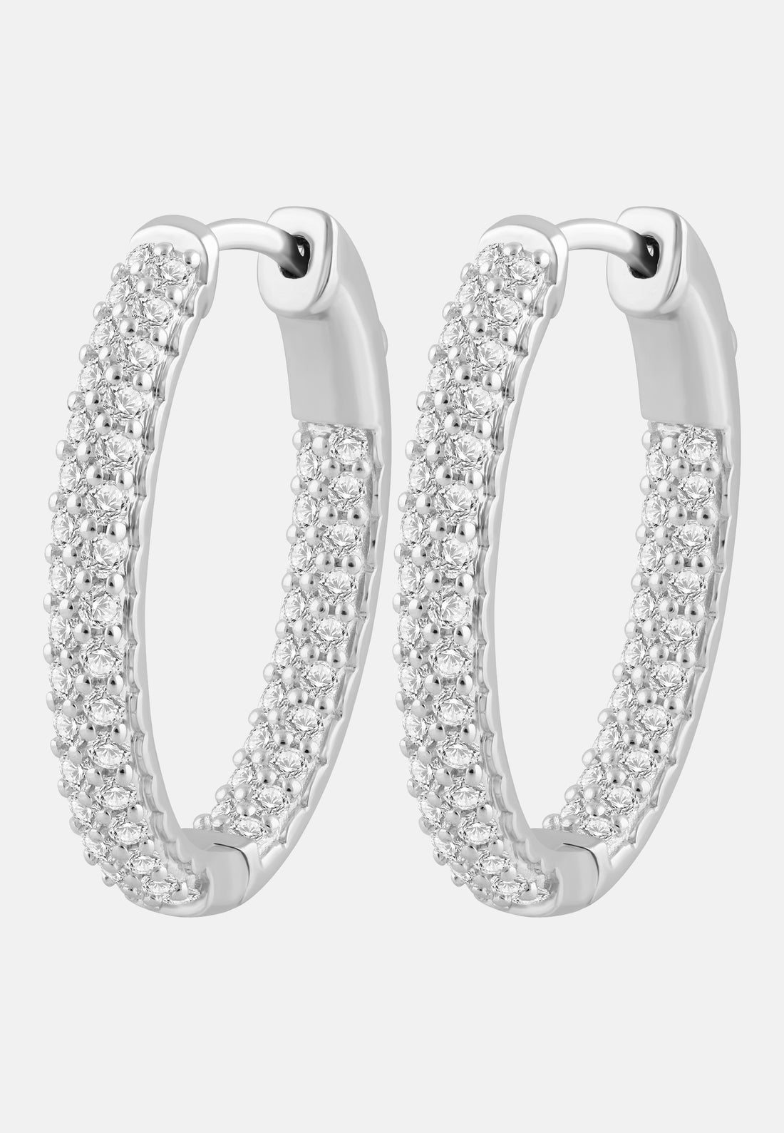 ETHISHER DIAMANTEN Earrings Silver