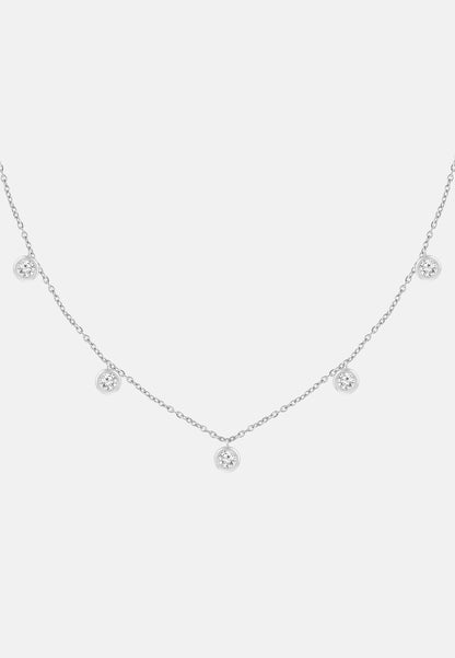 ETHISHER DIAMANTEN Necklace Silver