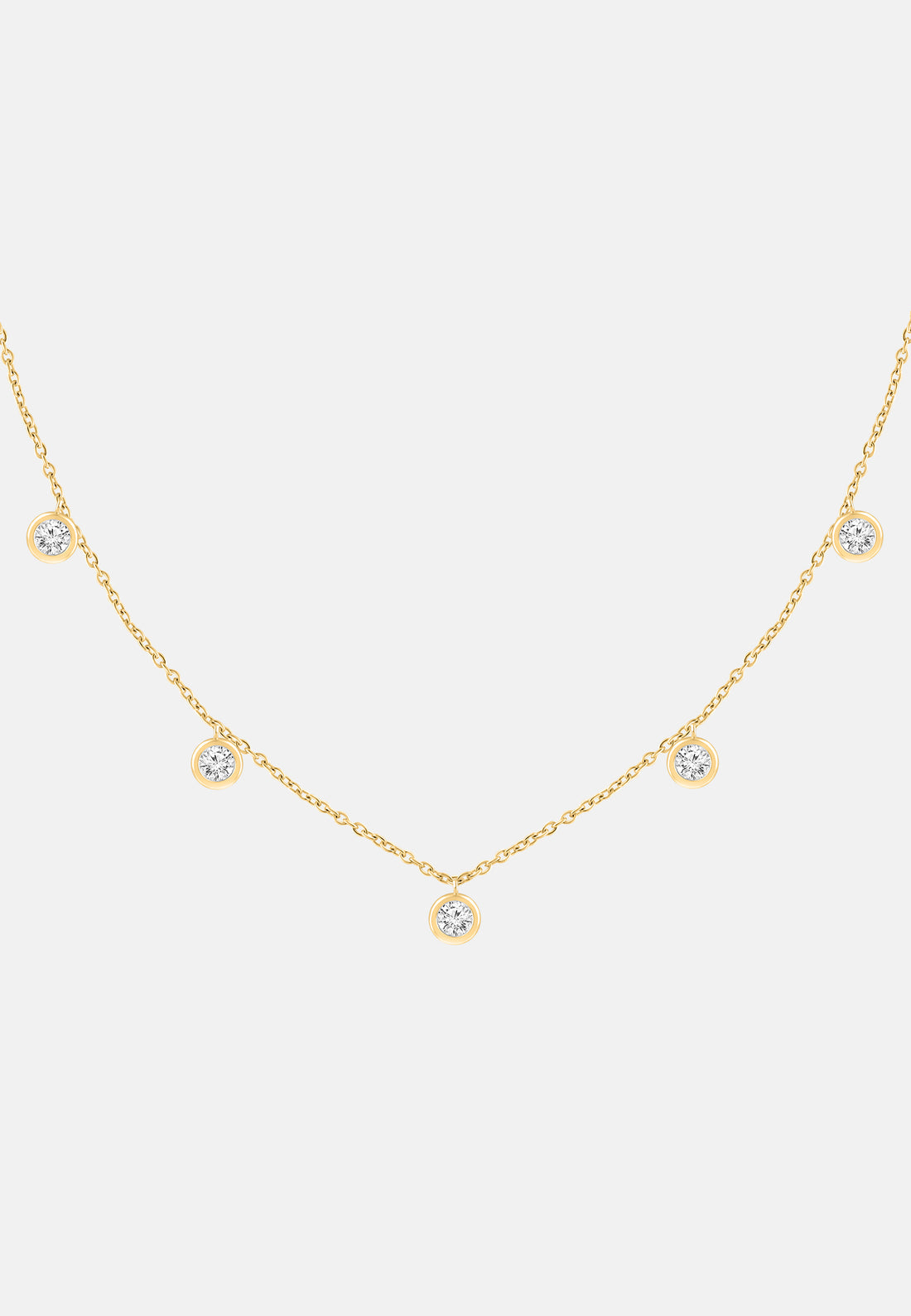 ETHISHER DIAMANTEN Necklace Gold