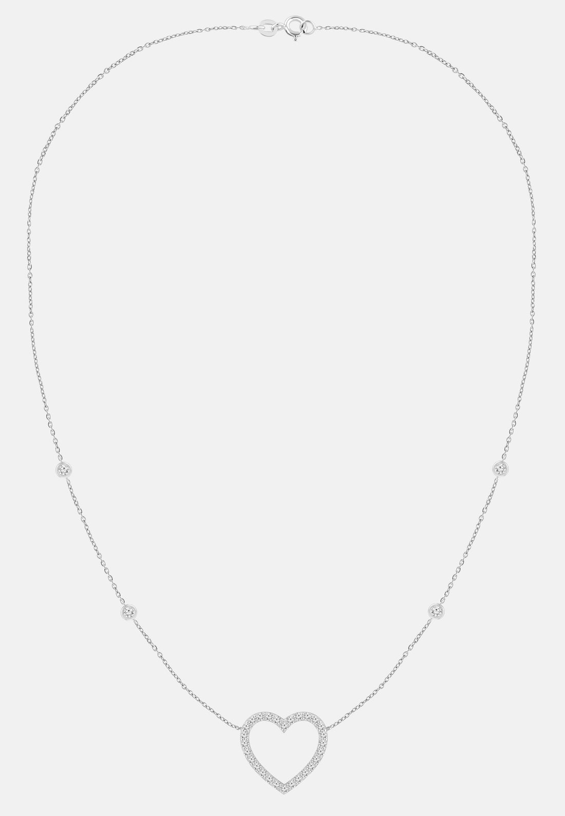 ETHISHER DIAMANTEN Necklace Silver