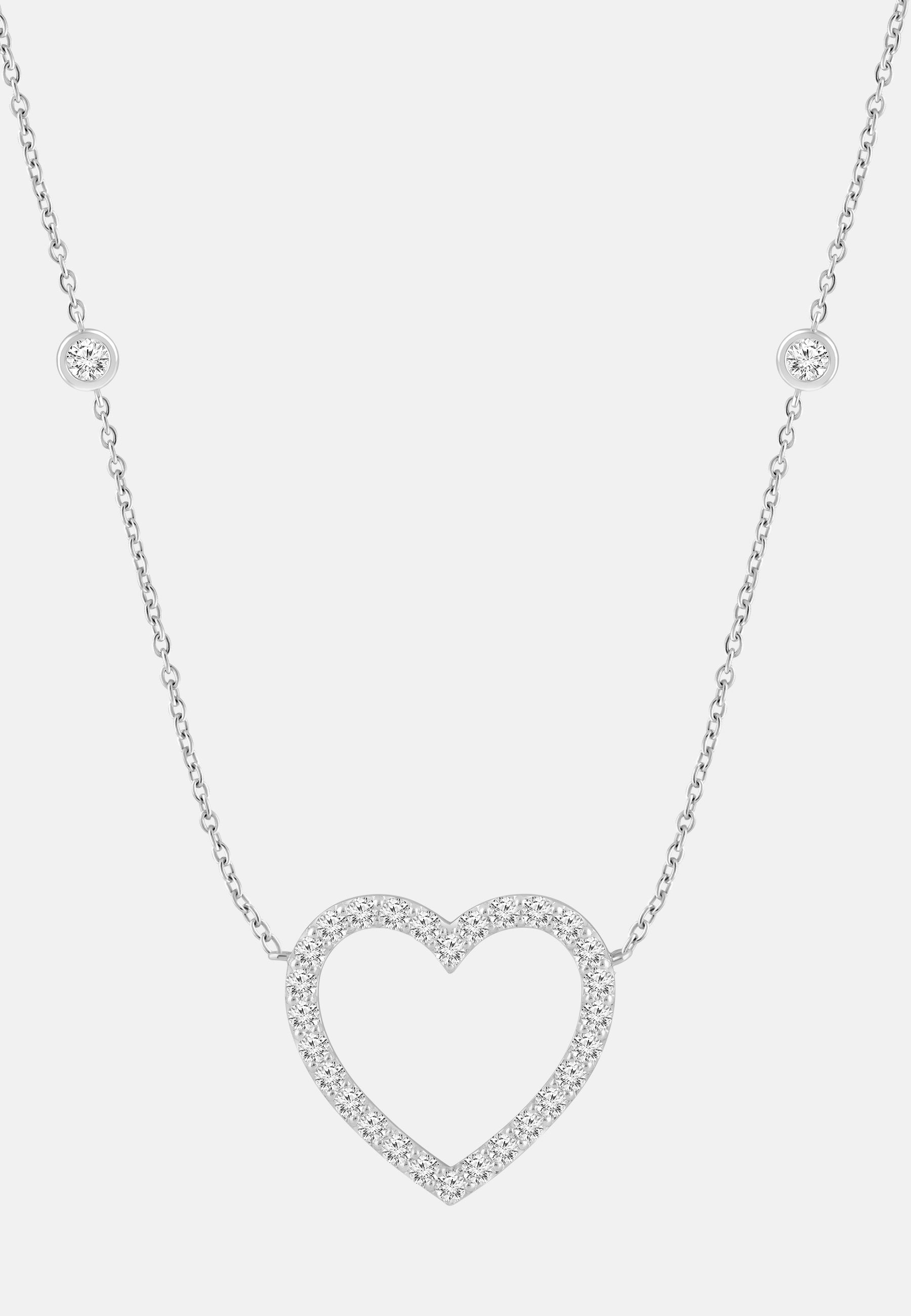 ETHISHER DIAMANTEN Necklace Silver