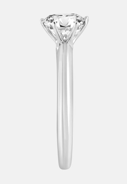 ETHISHER DIAMANTEN Ring Silver