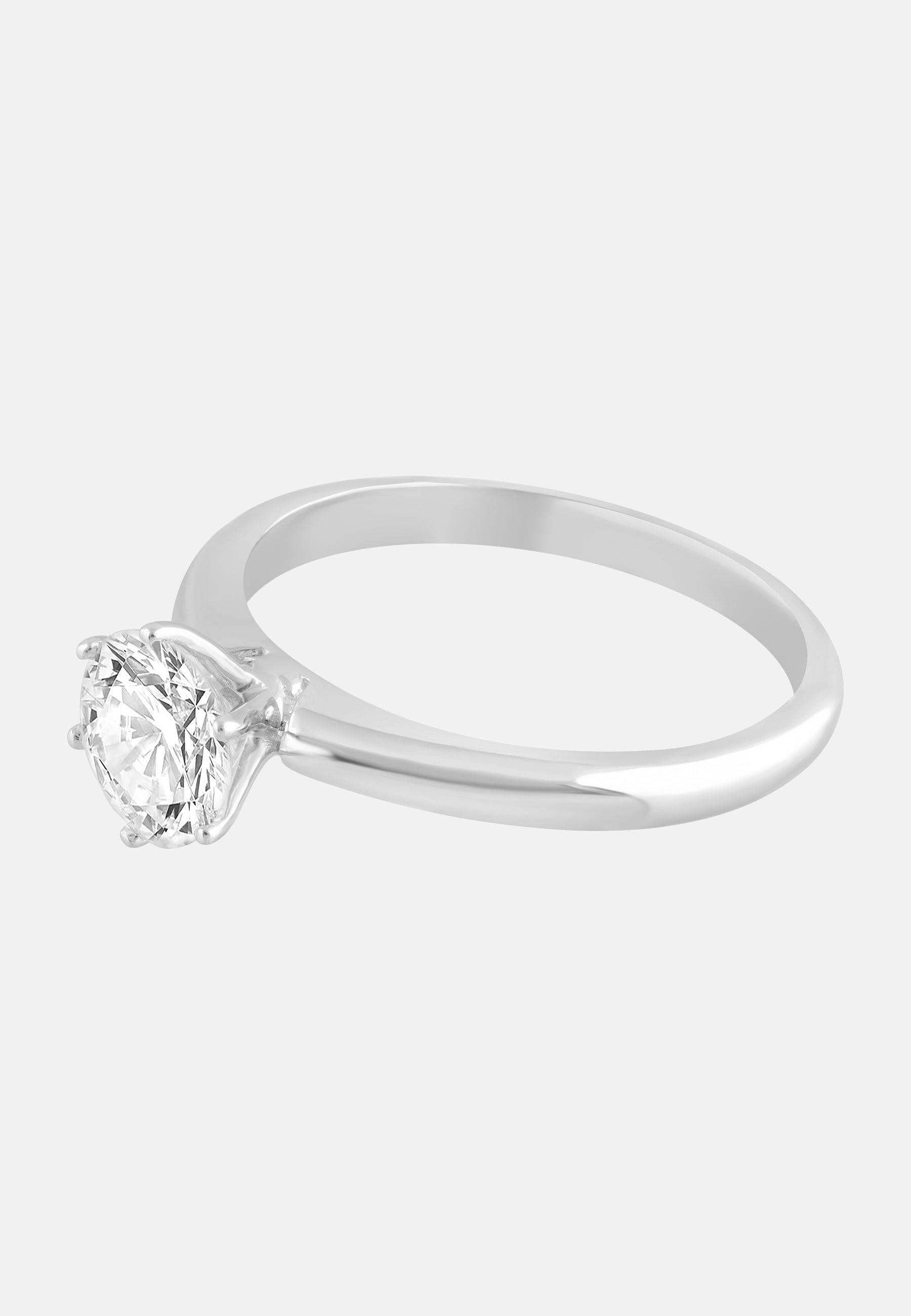 ETHISHER DIAMANTEN Ring Silver