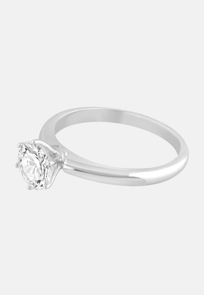ETHISHER DIAMANTEN Ring Silver