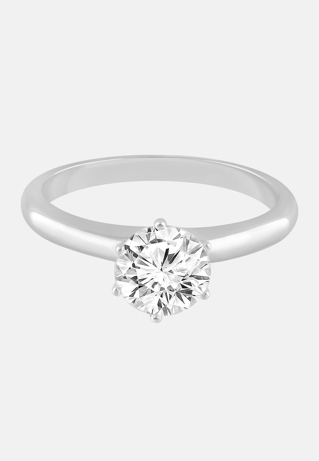 ETHISHER DIAMANTEN Ring Silver