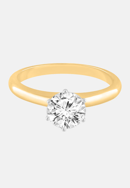 ETHISHER DIAMANTEN Ring Gold