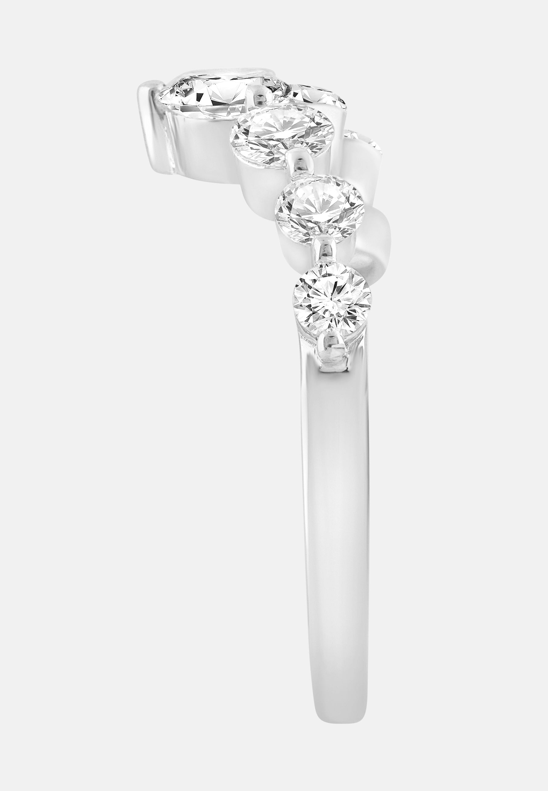 ETHISHER DIAMANTEN Ring Silver