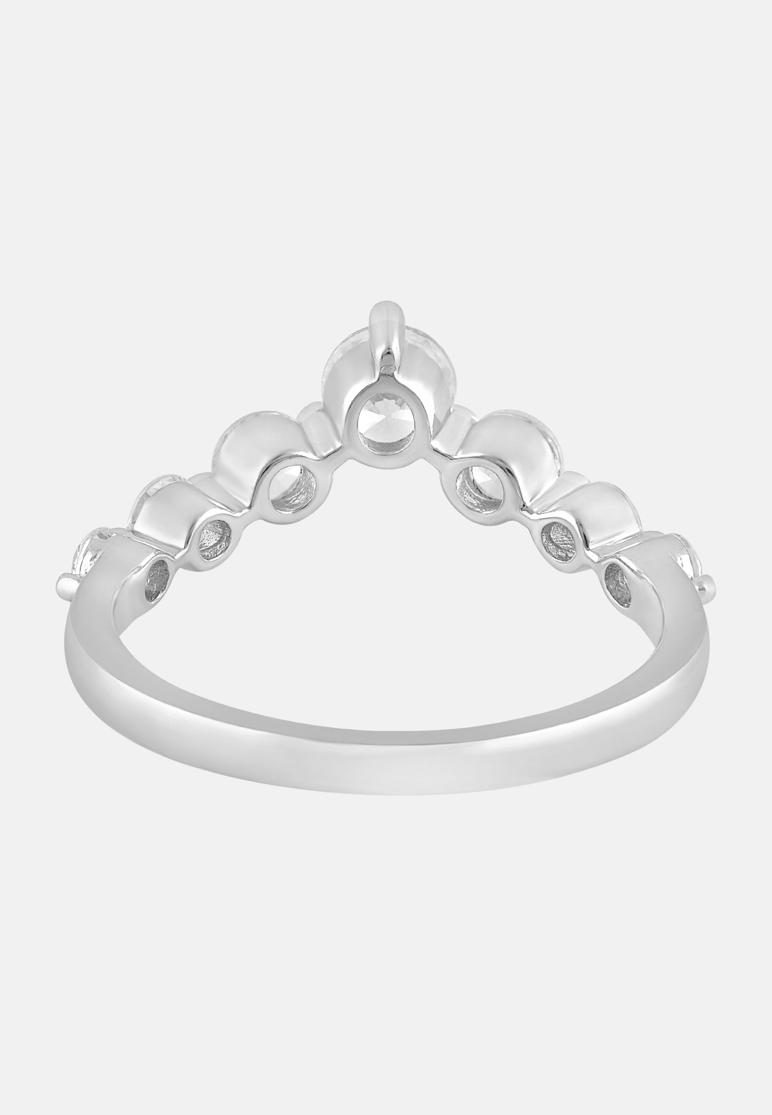 ETHISHER DIAMANTEN Ring Silver