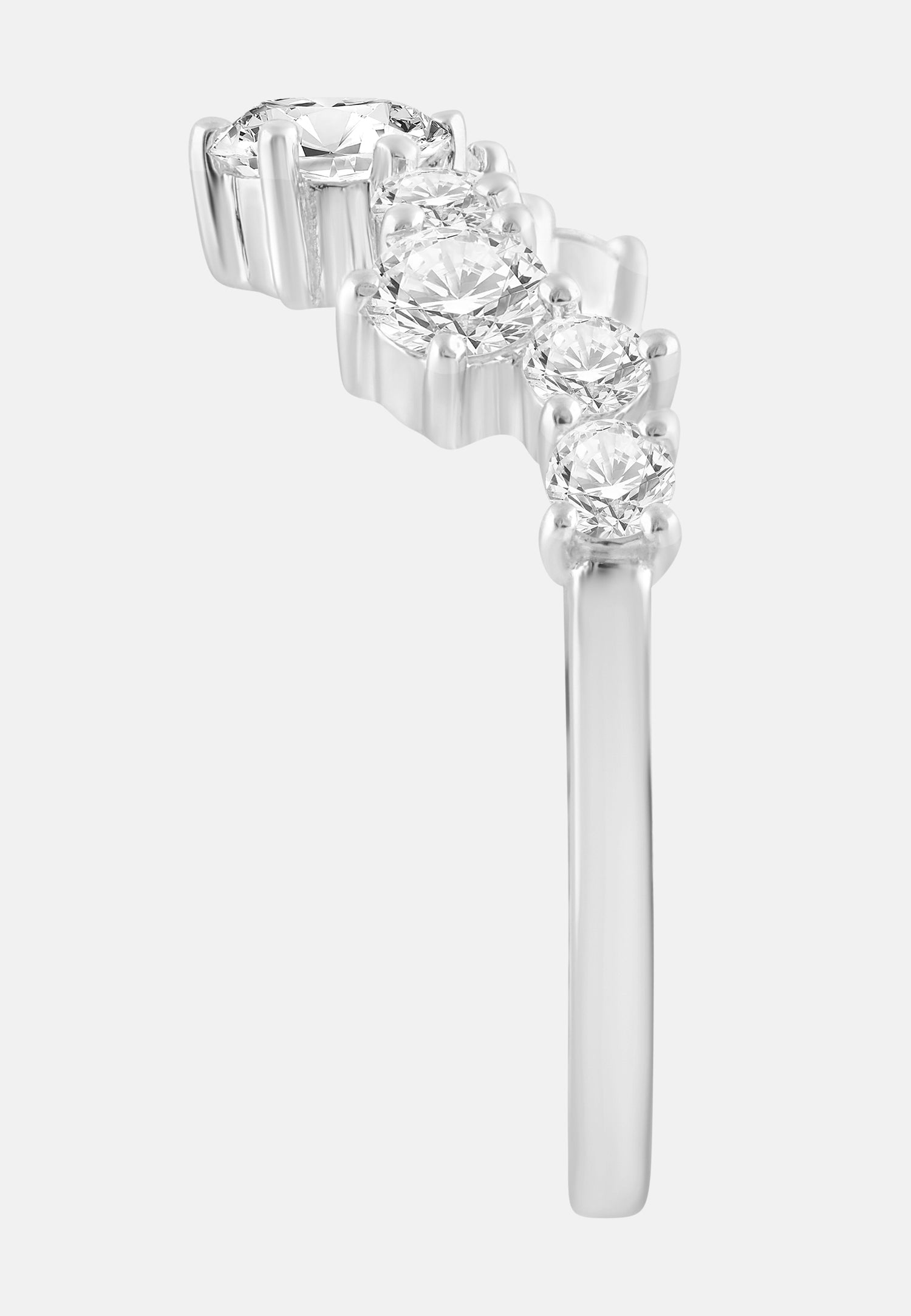 ETHISHER DIAMANTEN Ring Silver