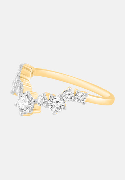 ETHISHER DIAMANTEN Ring Gold