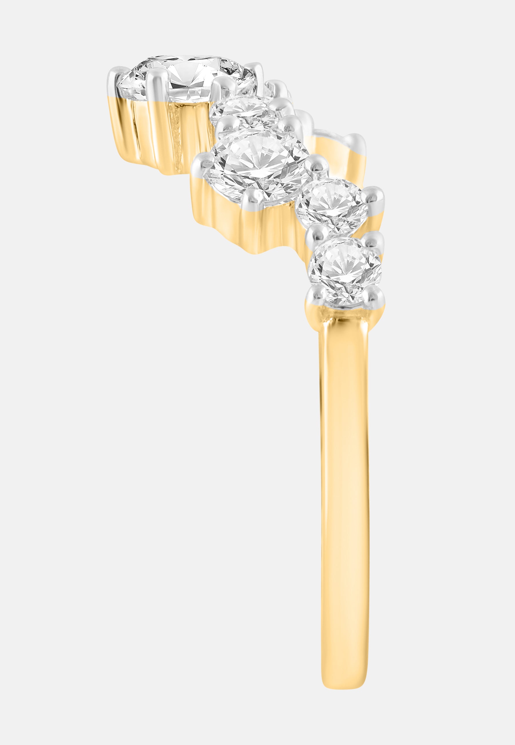 ETHISHER DIAMANTEN Ring Gold