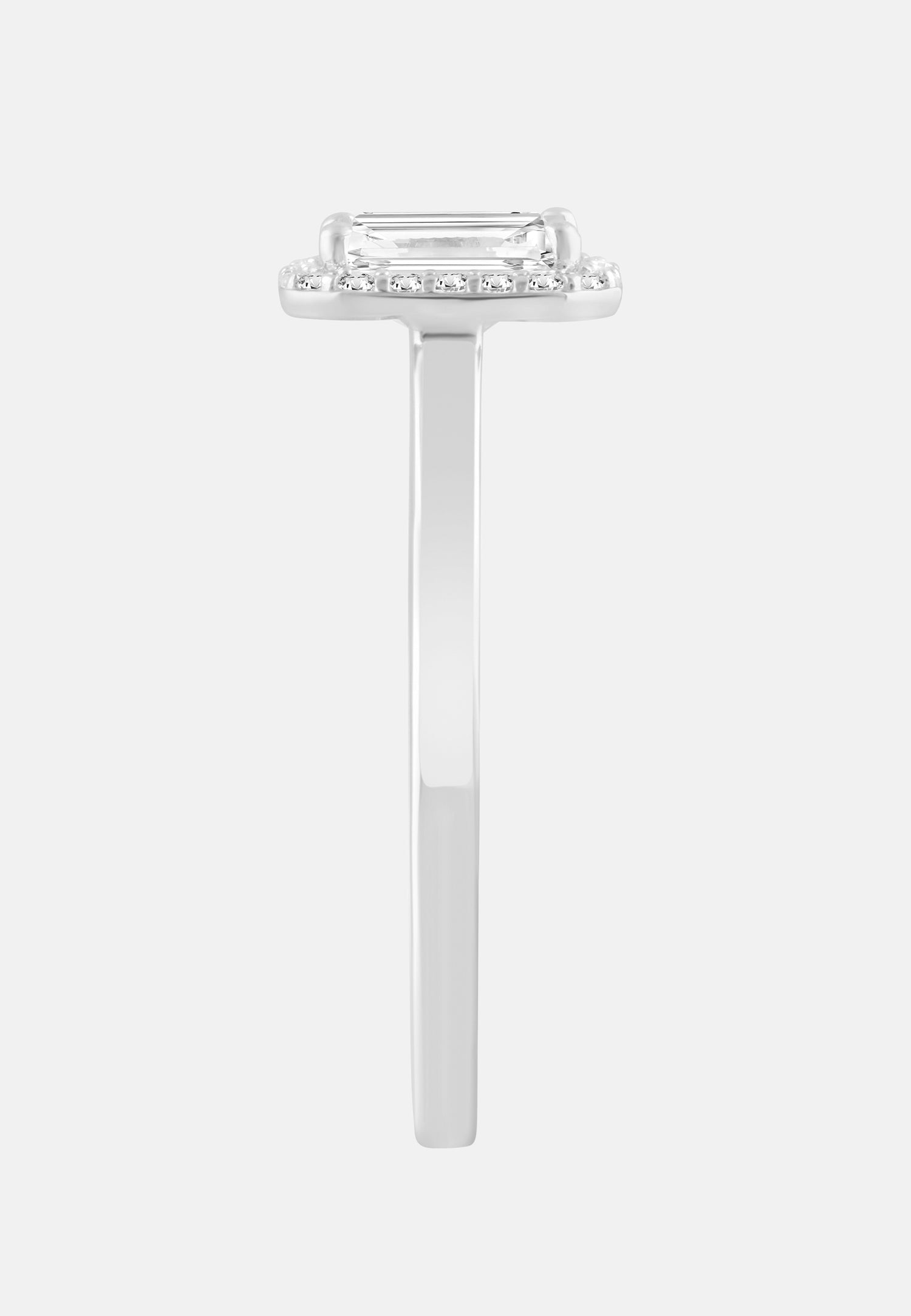ETHISHER DIAMANTEN Ring Silver