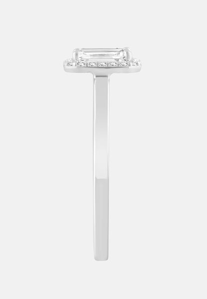 ETHISHER DIAMANTEN Ring Silver