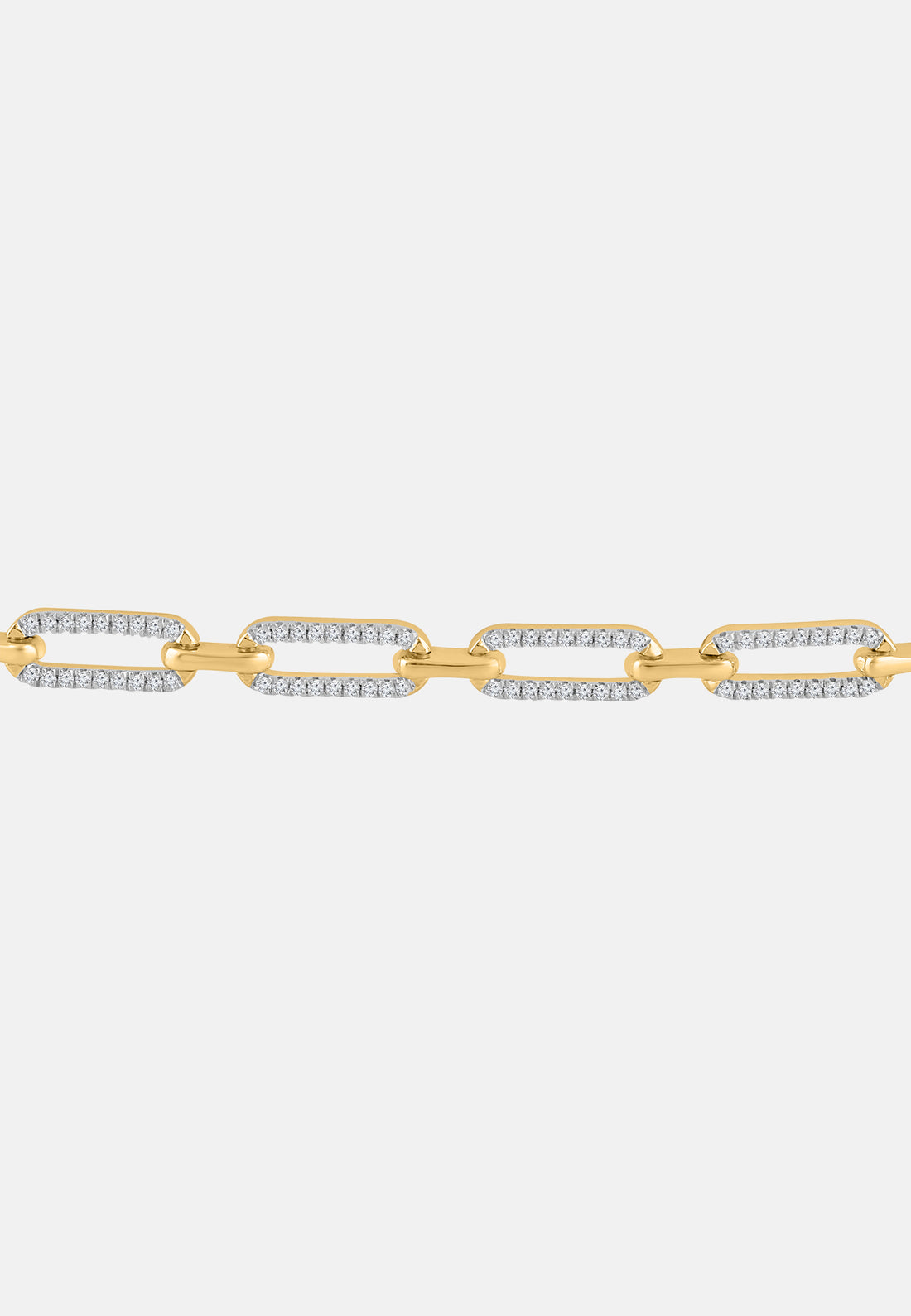 Armband aus 375 Gelbgold mit Diamant