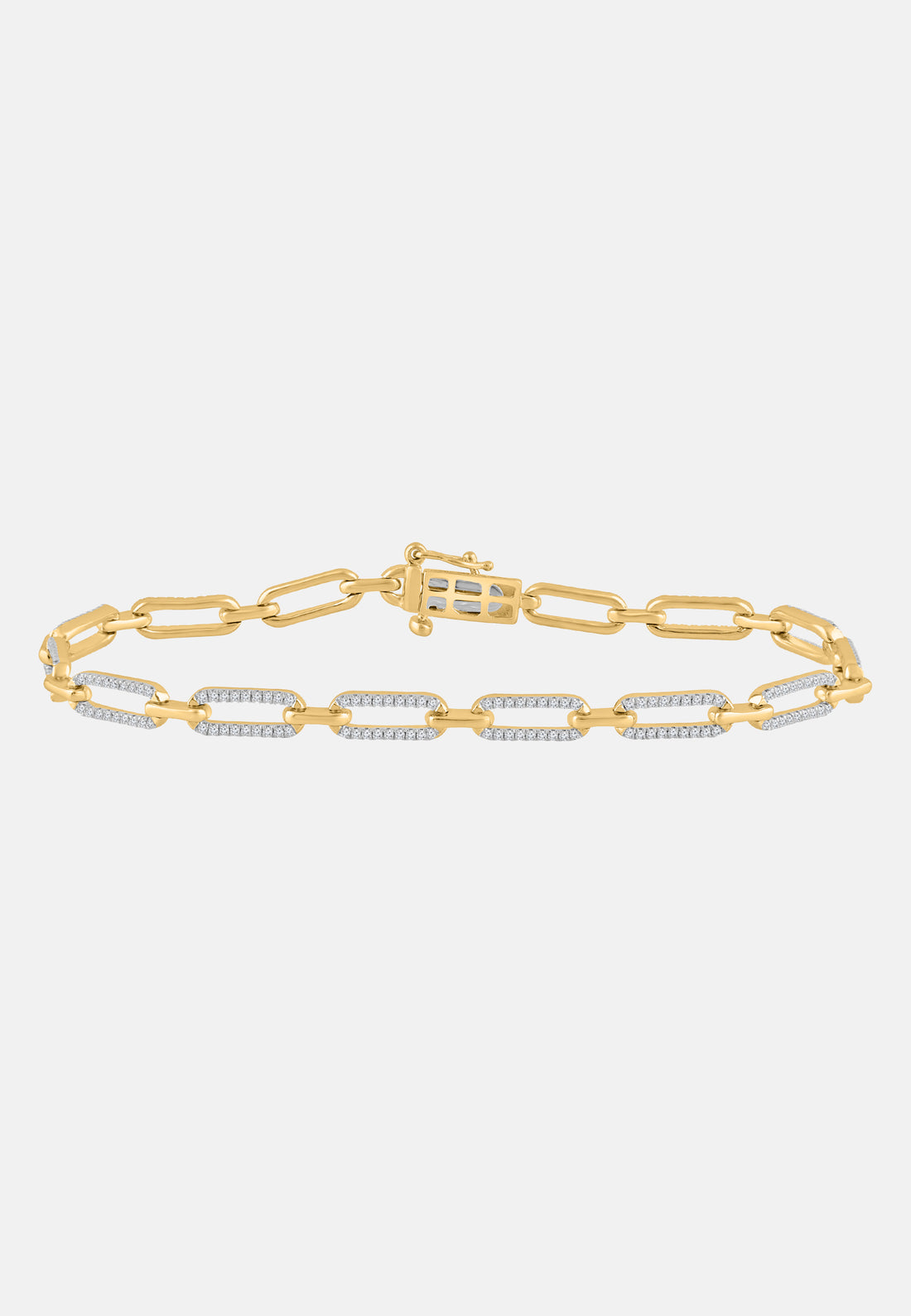Armband aus 375 Gelbgold mit Diamant