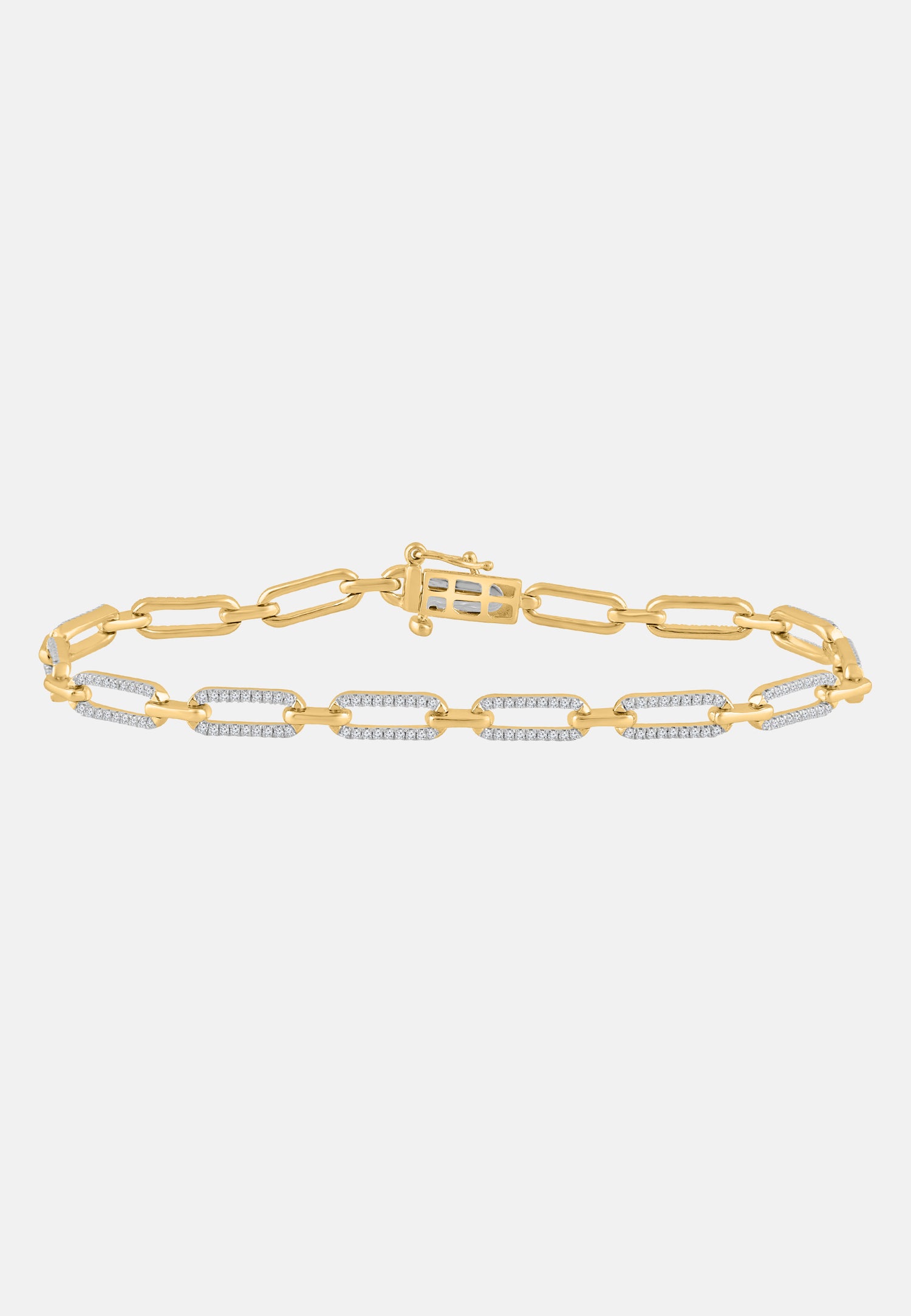 Armband aus 375 Gelbgold mit Diamant