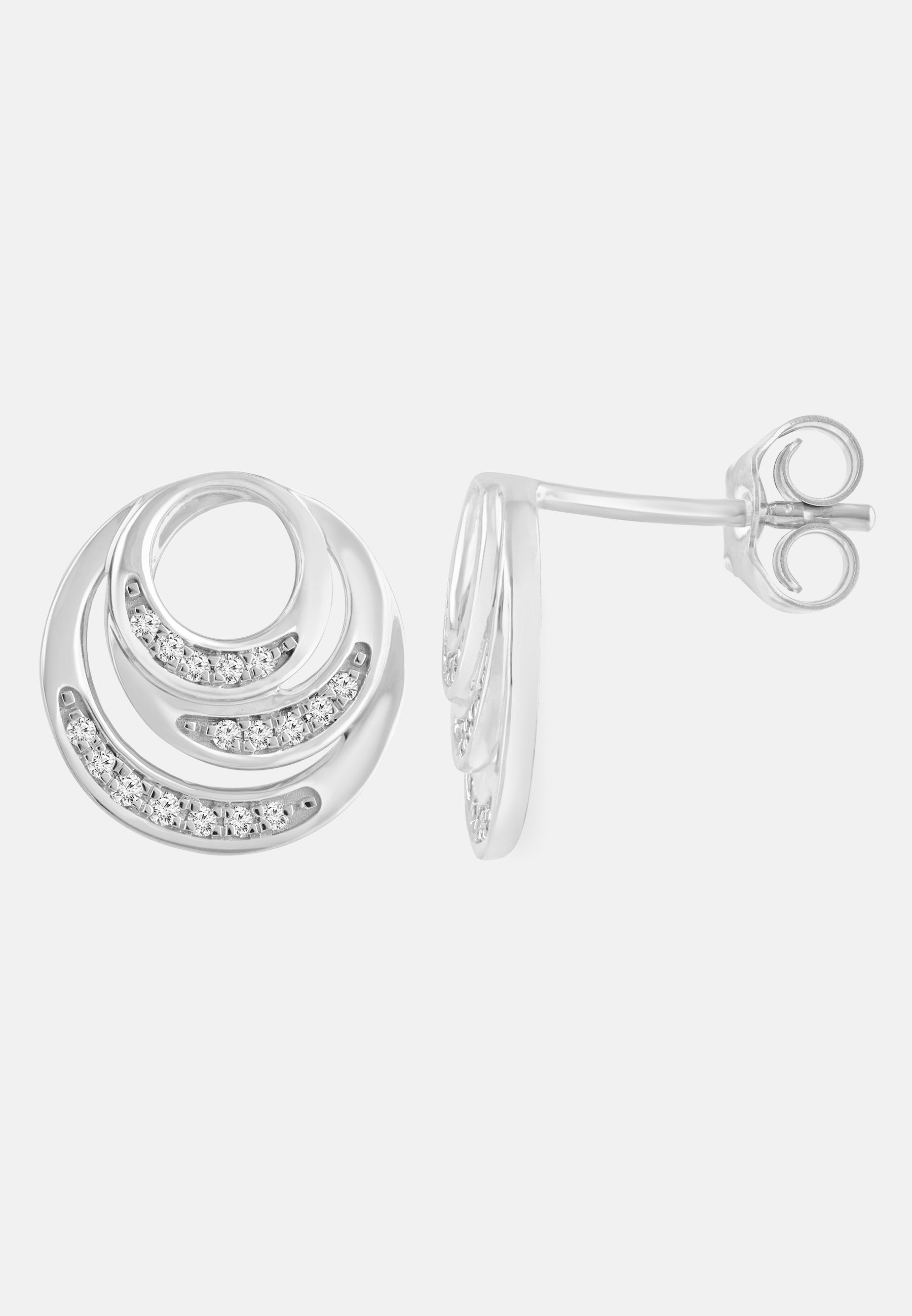 Diamant Exquis Earrings Silver